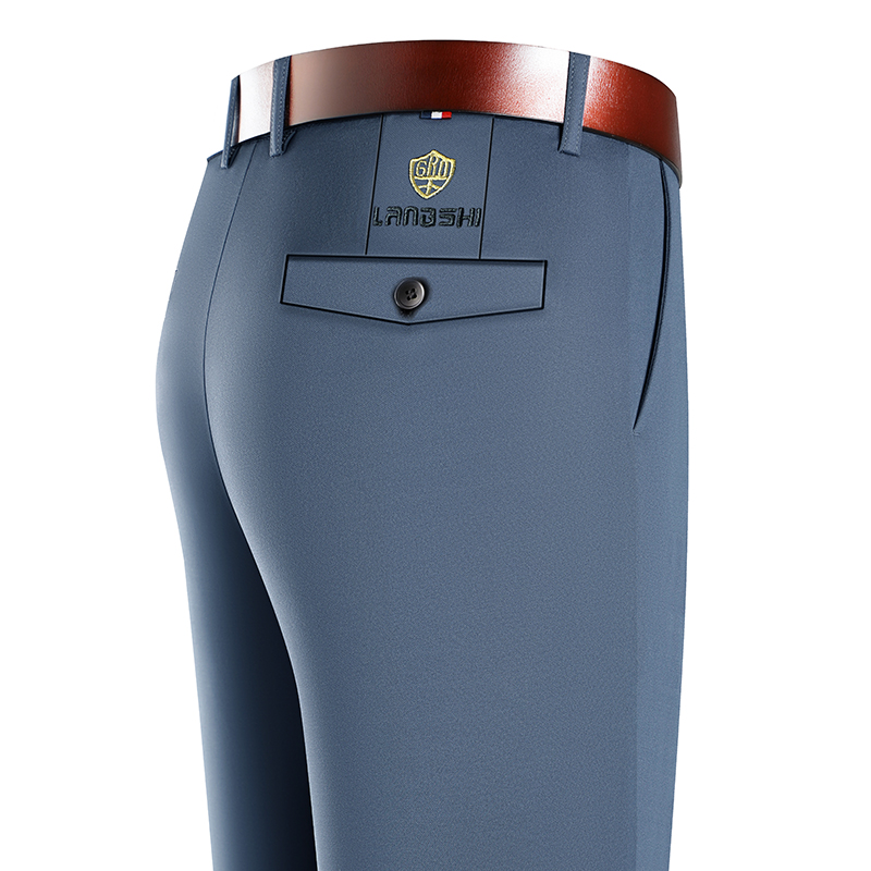 Men'S Formal Style - Erkek İş Günlük Pantolonu Esnek Kumaş