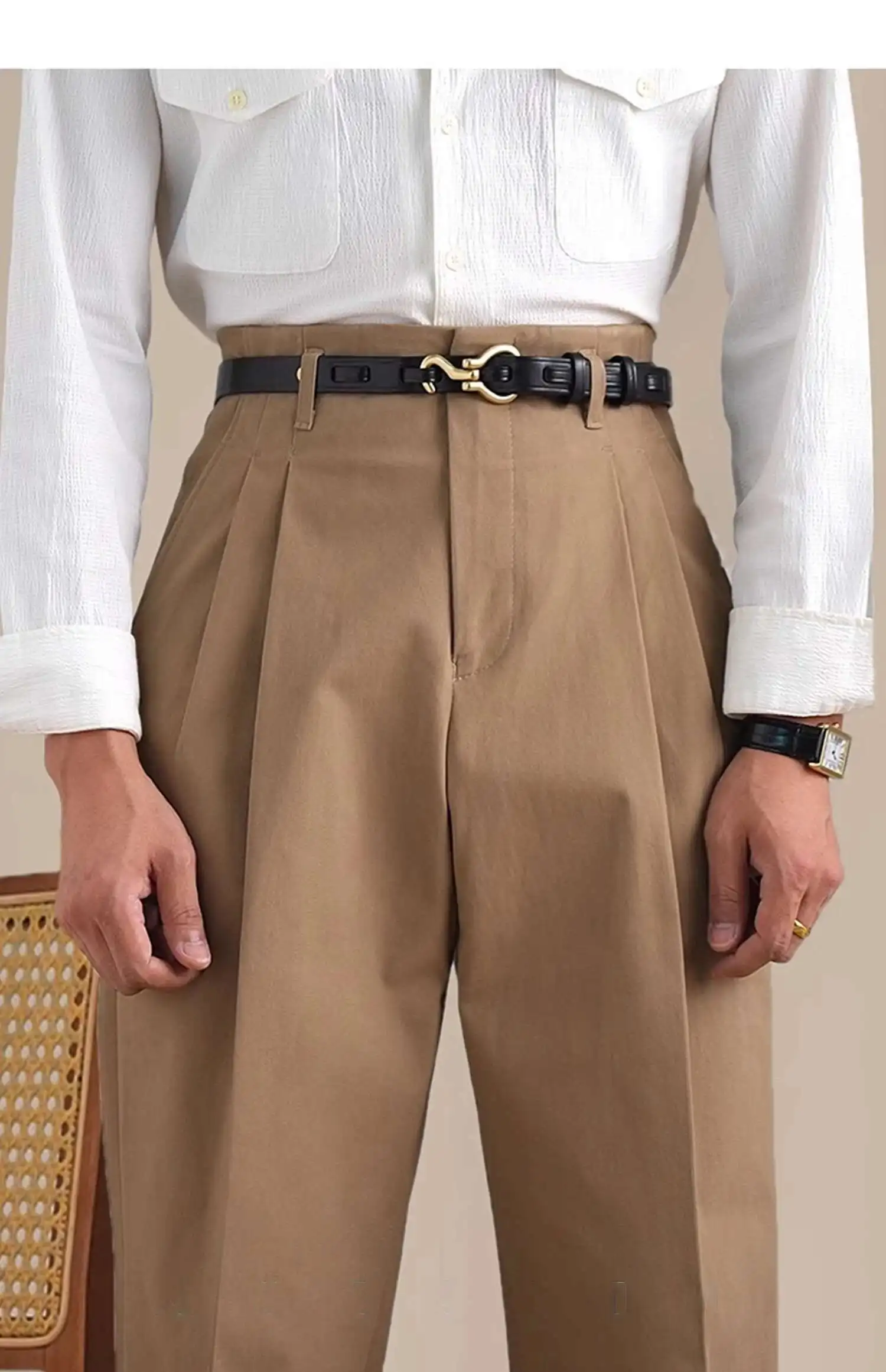 Men'S Formal Style - Erkek takım elbise pantalonları erkek Trendy