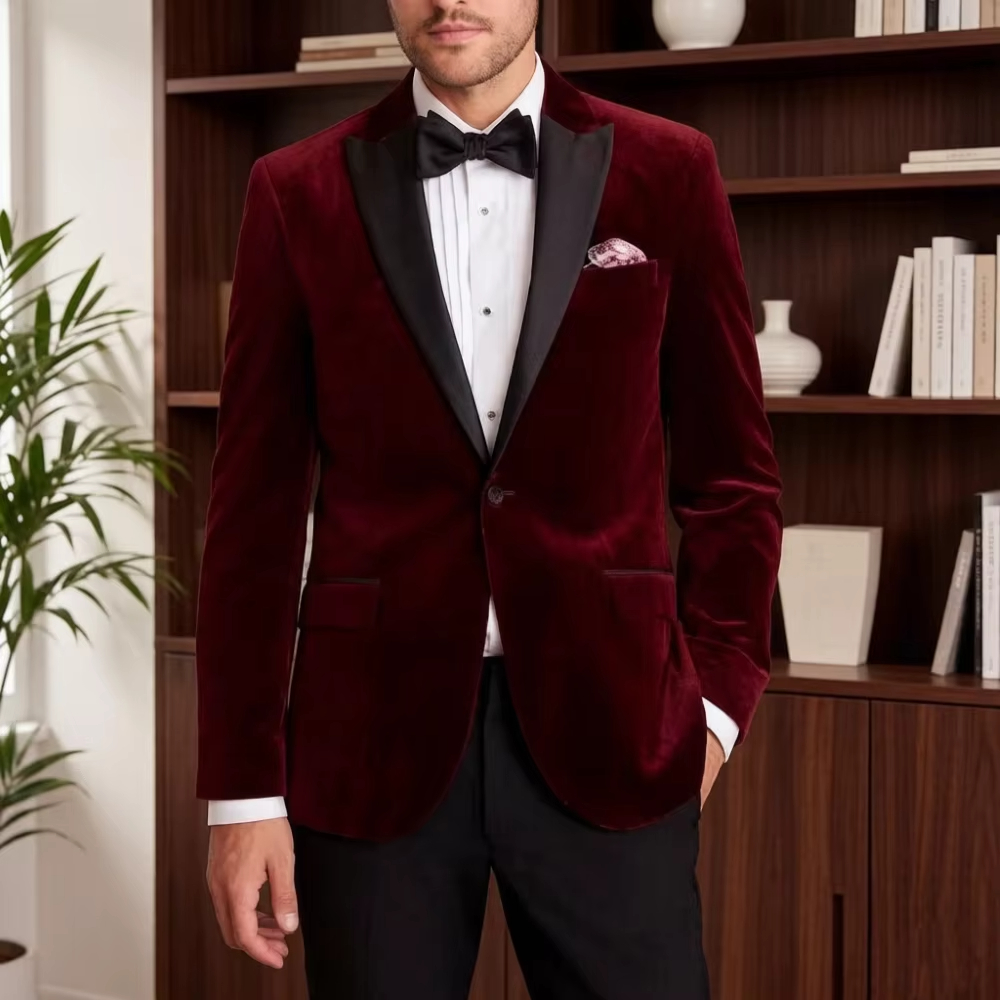 Erkekler için Kadife Resmi Tak - Elegant Formal Men'S Wear incelemesi ve fiyatı