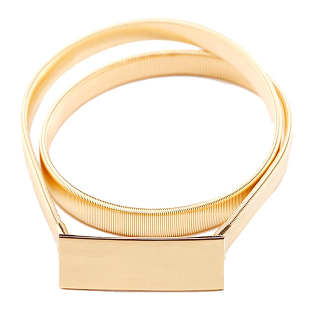 İnce Elastik Bel Kemeri Altın  - Formal Belt Leather Thin incelemesi ve fiyatı