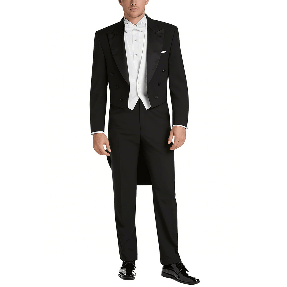 Erkek Saten Kruvaze Yaka Takım - Elegant Formal Men'S Wear incelemesi ve fiyatı