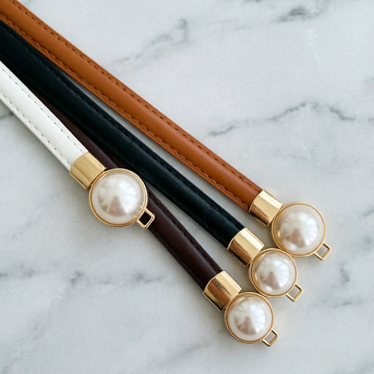 Kadın İnce PU Deri Bel Kemeri  - Formal Belt Leather Thin incelemesi ve fiyatı