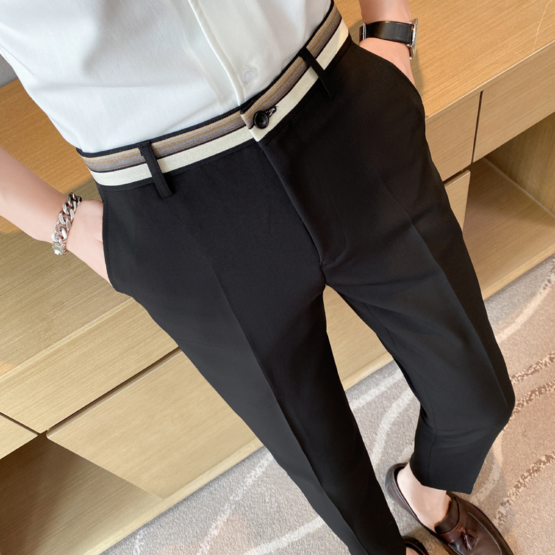 Moda bel çizgili takım elbise  - Men'S Formal Style incelemesi ve fiyatı