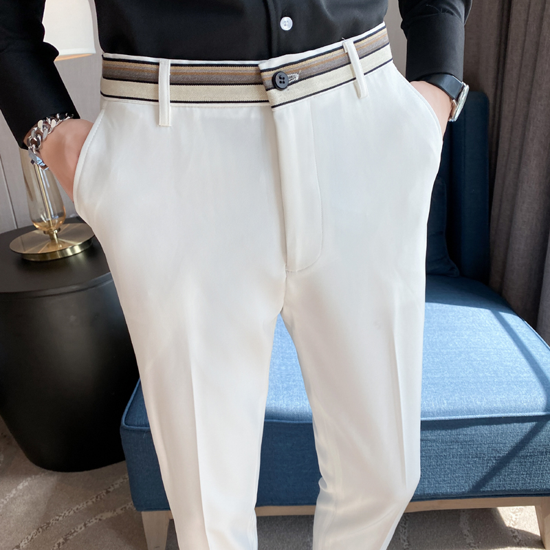 Moda bel çizgili takım elbise  - Men'S Formal Style incelemesi ve fiyatı
