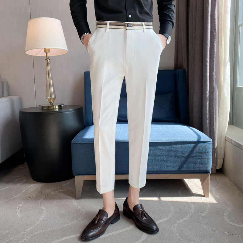 Moda bel çizgili takım elbise  - Men'S Formal Style incelemesi ve fiyatı