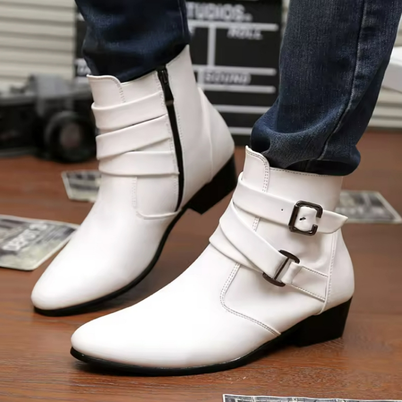 Lüks Erkek Botları Deri Chelse - Men'S Formal Style incelemesi ve fiyatı