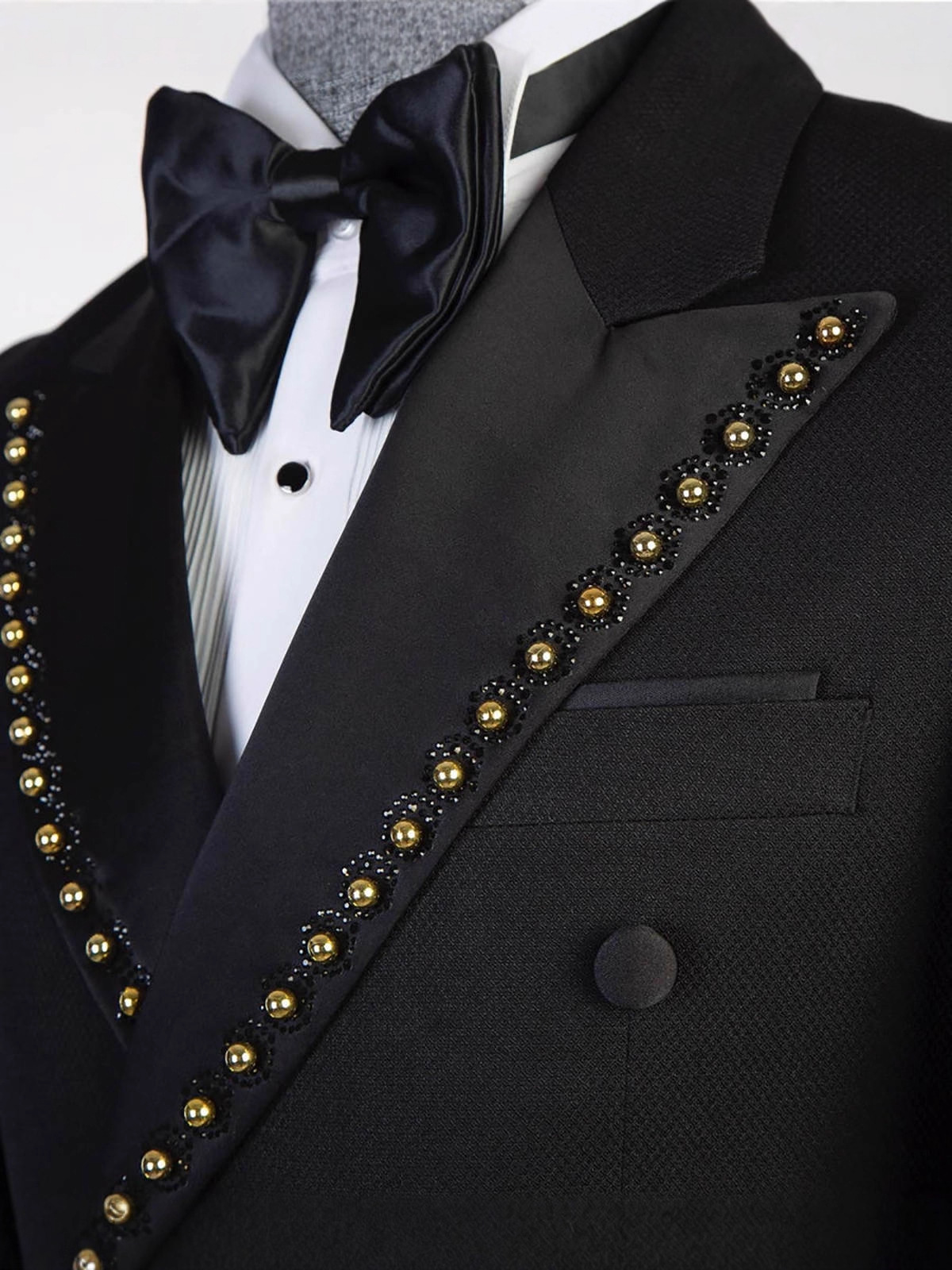 Çift Düğmeli Boncuklu Resmi Ta - Men Formal Wear Wedding incelemesi ve fiyatı