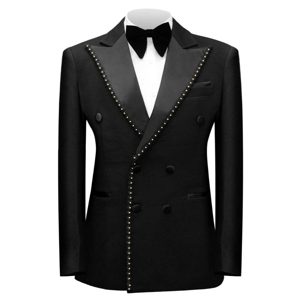 Çift Düğmeli Boncuklu Resmi Ta - Men Formal Wear Wedding incelemesi ve fiyatı