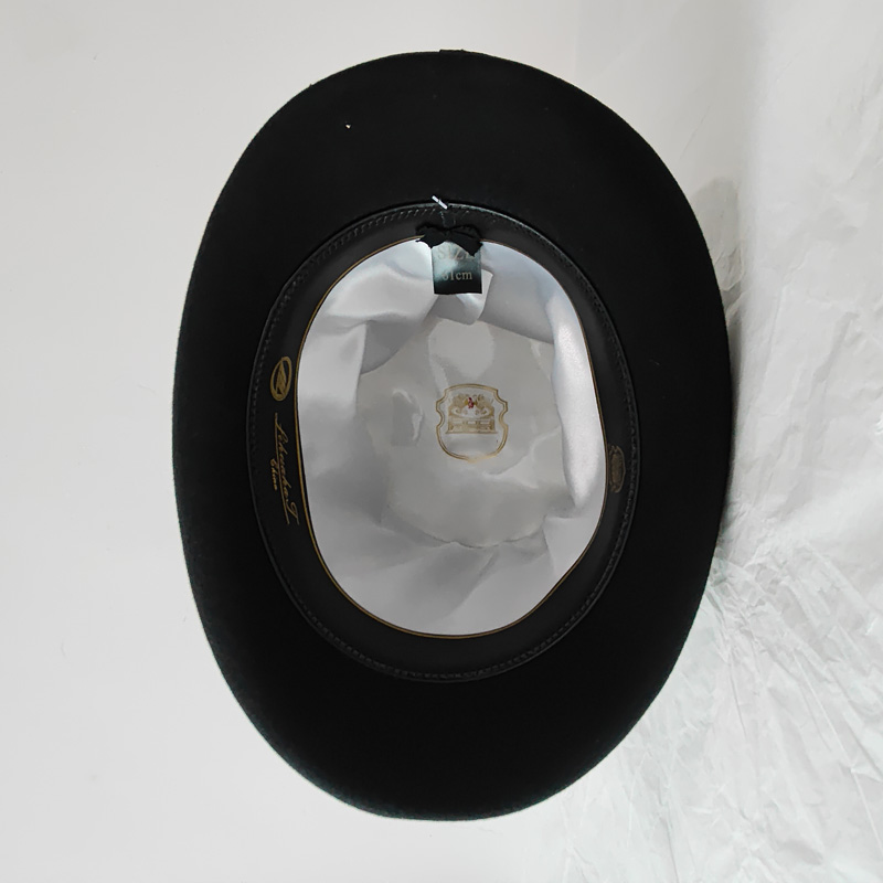 Siyah 25 cm Yün Keçe Yüksek Si - Victorian Men'S Formal Wear incelemesi ve fiyatı