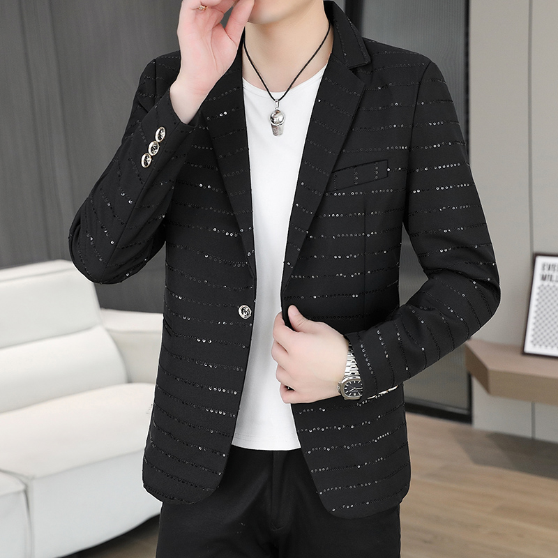Blazer Erkek Payetli Lüks Sıca - Men'S Style Formal Wear incelemesi ve fiyatı