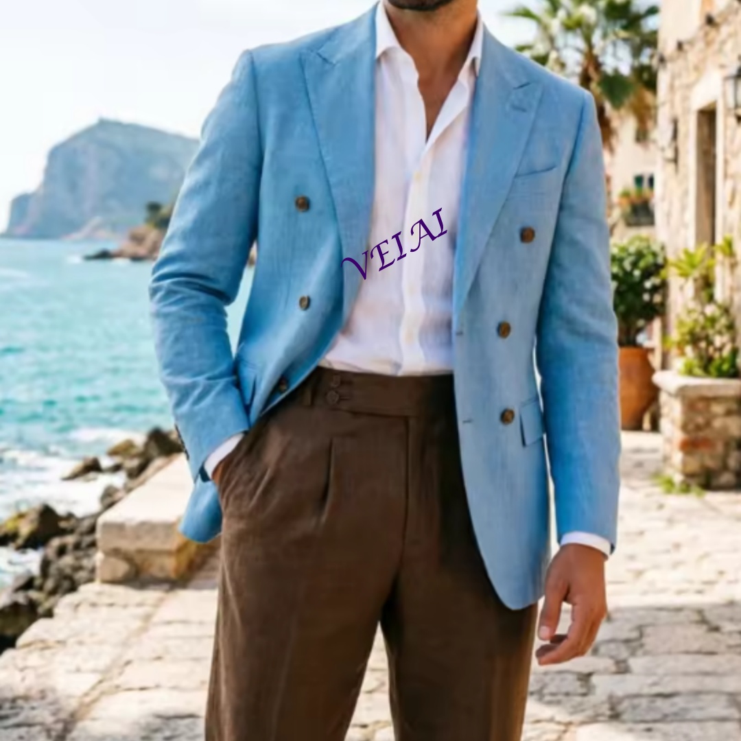 Özelleştirilmiş 2 Parçalı Bej  - Men'S Holiday Formal Wear incelemesi ve fiyatı